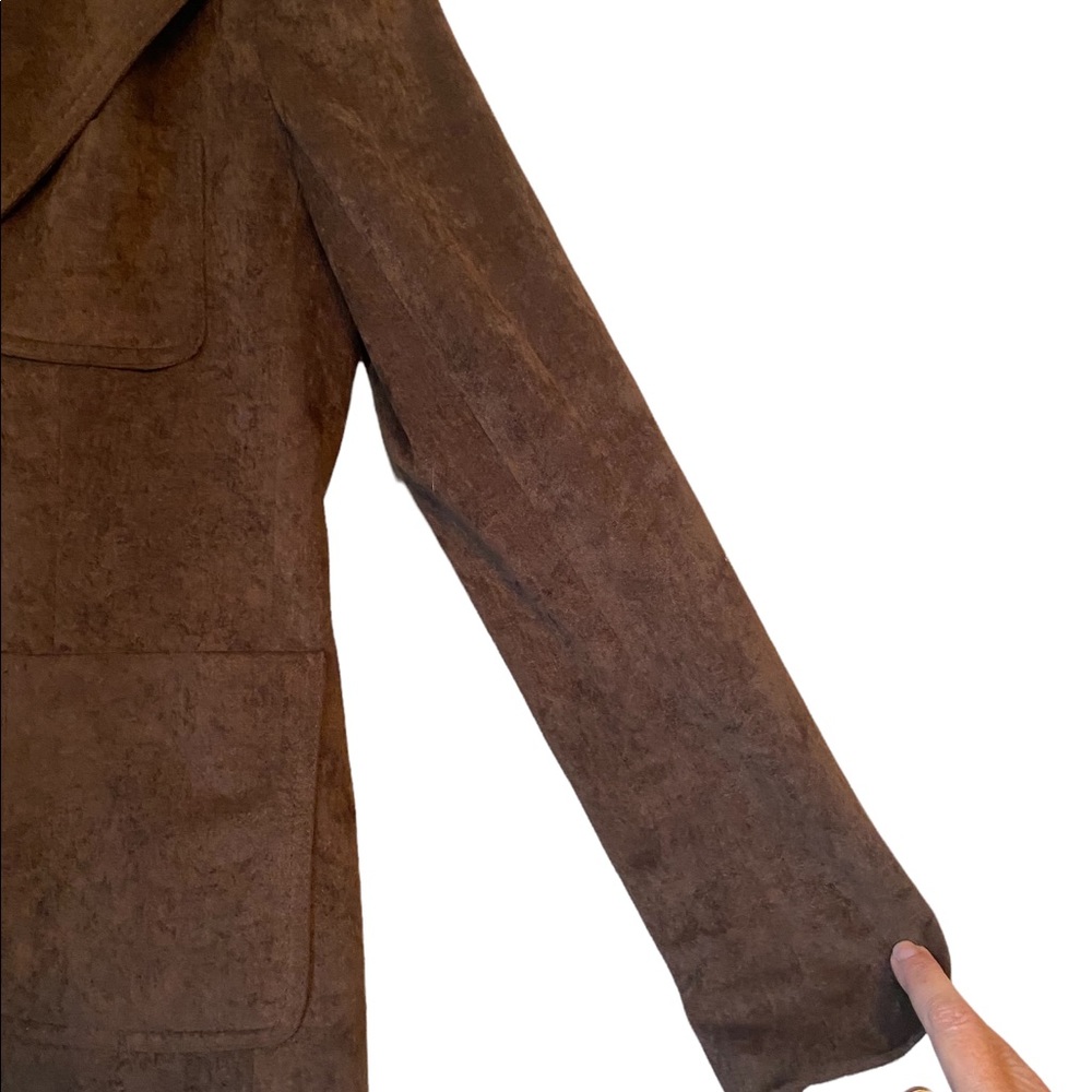 Vintage Frank Lee of California Dark Brown Blazer - Picture 9 of 11